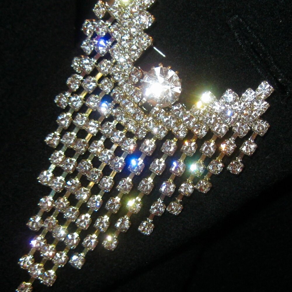 KIRKS FOLLY VERY RARE/SIGNED/NO LEAD ANGELS WINGS BROOCH-IT IS STUNNING